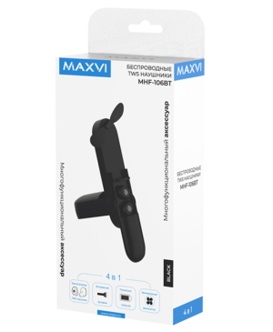 Купить Наушники TWS Maxvi MHF-106BT black